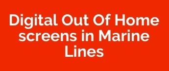 Mumbai  Railway Station DOOH advertising, DOOH Advertising Company Marine Lines Mumbai  Railway Station, DOOH Ads in Mumbai  Railway Station